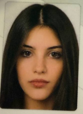Dasha’s original portrait supplied by her brother